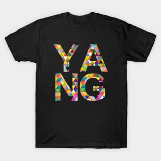 Yang, name, typography T-Shirt